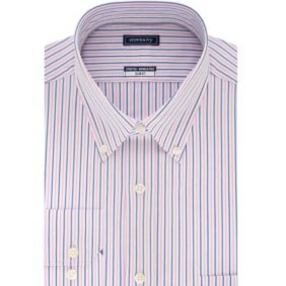 Crown&Ivy 18-18 1/2 Striped DressShirt NWT - Picture 1 of 1